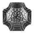 Кованые подпятники, заглушки для столбов