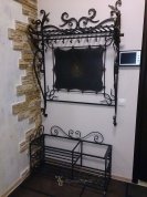 Кованая вешалка №12 в Екатеринбурге фото