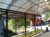 Навес для автомобиля №123 в Екатеринбурге фото