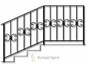 Кованые перила №2 в Екатеринбурге фото
