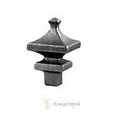 18202 Наконечник стальной литой 7х11.5 см, основание 25 мм в Екатеринбурге фото
