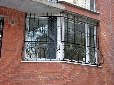 Решетка на балкон и лоджию №24 в Екатеринбурге фото
