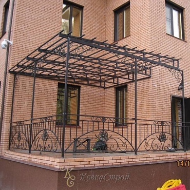 Навес, примыкающий к дому, №40 в Екатеринбурге фото