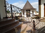 Лестничное ограждение №210 в Екатеринбурге фото
