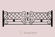 Кованая оградка №1 в Екатеринбурге фото
