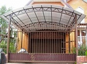 Навес для автомобиля №19 в Екатеринбурге фото