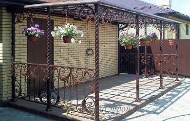 Навес, примыкающий к дому, №14 в Екатеринбурге фото